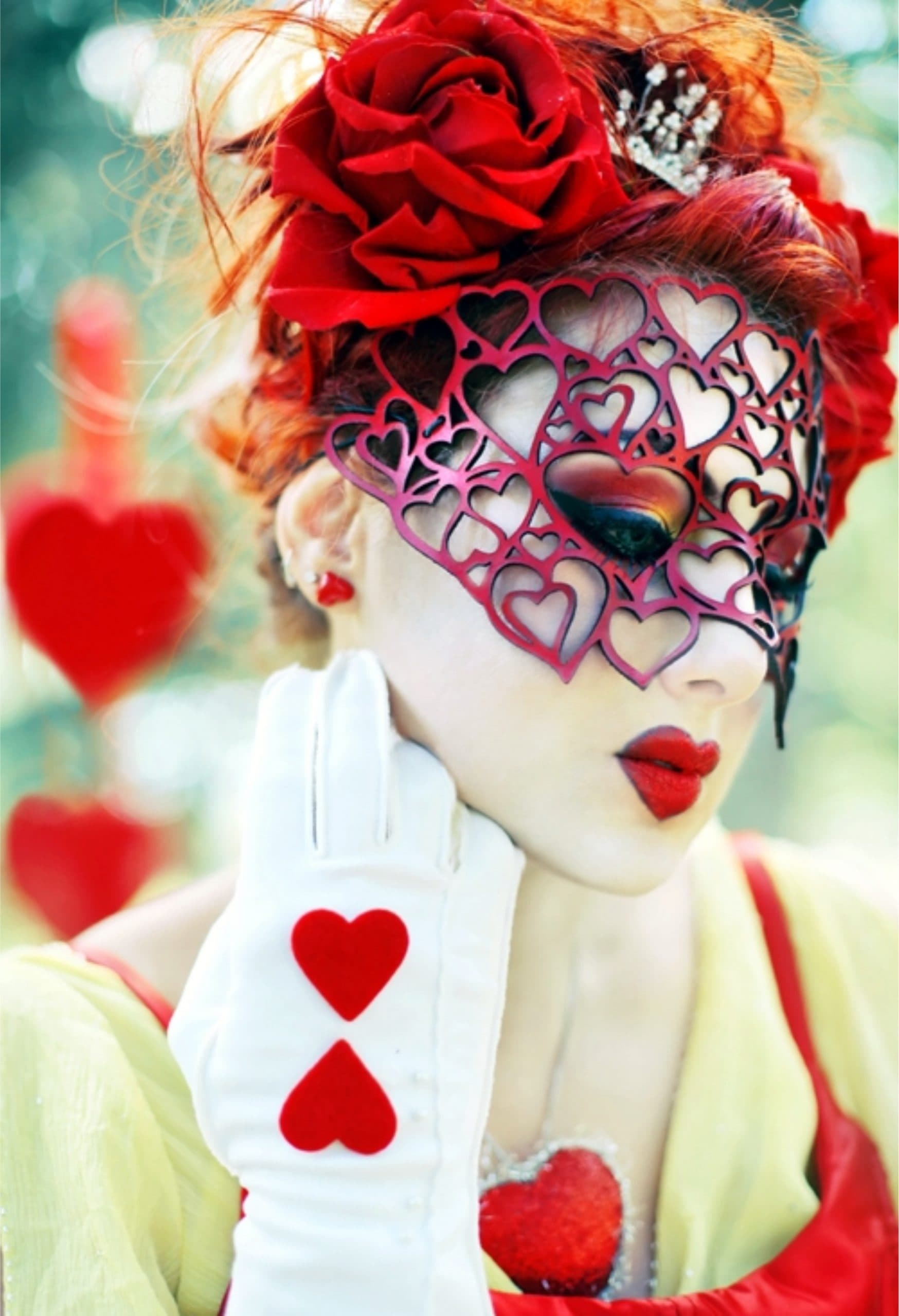 Hearts Mask
