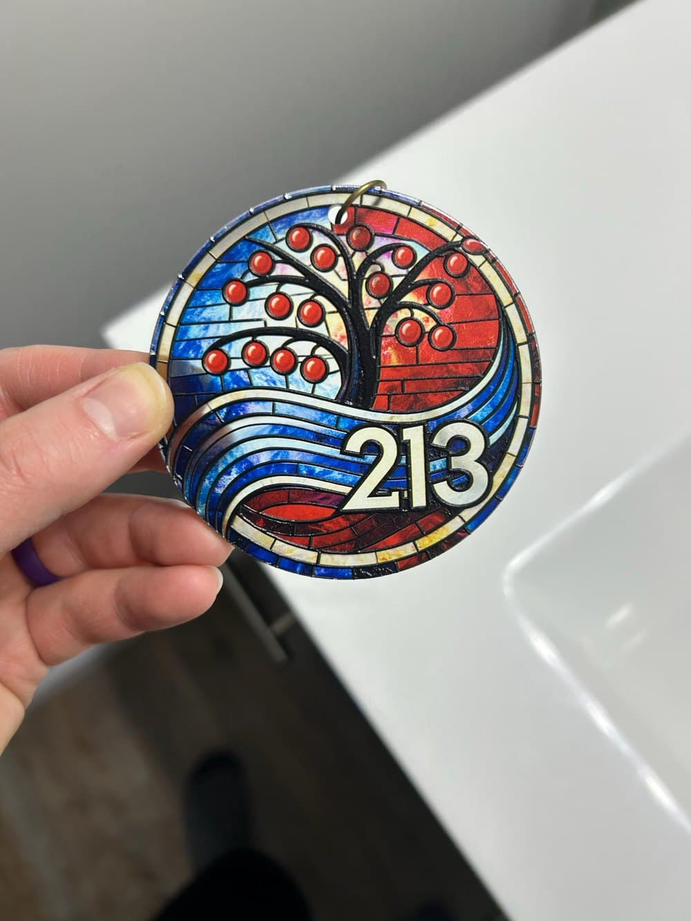 Customer photo from Etsy buyer's order